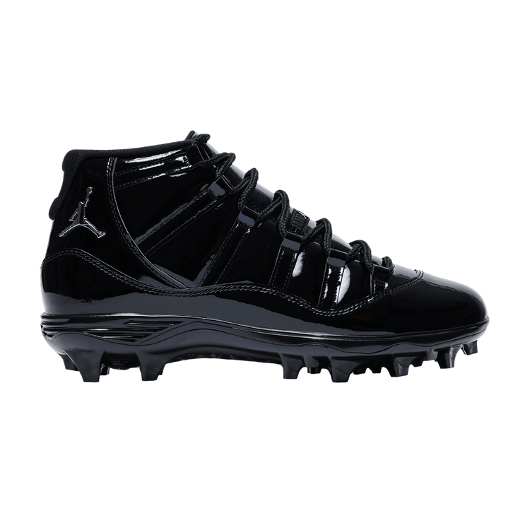 Air Jordan 11 Mid TD Cleat 'Patent Black' HM7324 001