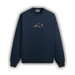 Kith For Columbia Patchwork Vintage Nelson Crewneck 'Nocturnal'