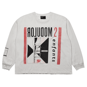 Enfants Riches Déprimés Modular Long-Sleeve T-Shirt 'Vintage White'