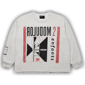 Enfants Riches Déprimés Modular Long-Sleeve T-Shirt 'Vintage White'