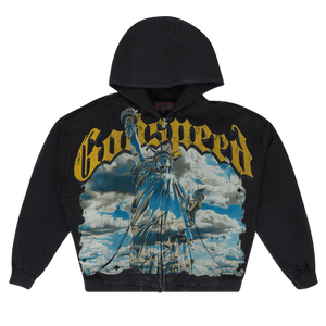 Godspeed Chrome Liberty Zip Hoodie V2 'Black'
