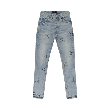 PURPLE BRAND Star Monogram P001 Skinny Jeans 'Blue'