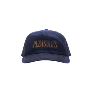 Pleasures Zig Zag Denim Cap 'Indigo'