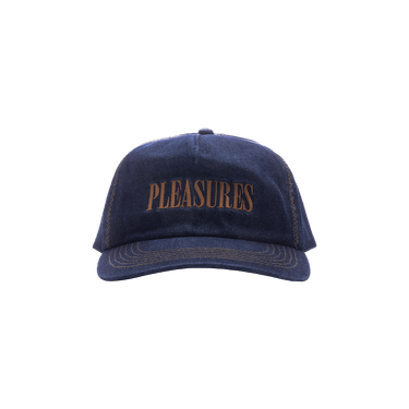 Pleasures Zig Zag Denim Cap 'Indigo'