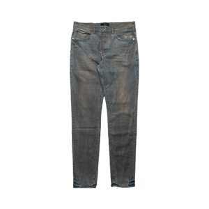 PURPLE BRAND Low Rise Skinny Leg Monterrico Mud Jean 'Grey'