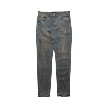 PURPLE BRAND Low Rise Skinny Leg Monterrico Mud Jean 'Grey'