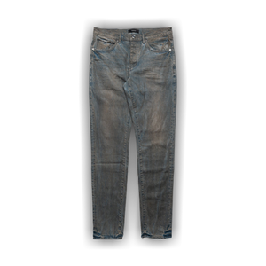 PURPLE BRAND Low Rise Skinny Leg Monterrico Mud Jean 'Grey'