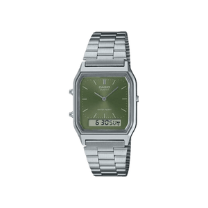 G-SHOCK by Casio Vintage Watch 'Silver/Green'