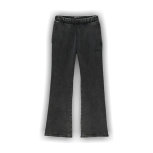 PURPLE BRAND Fleece Flared Pant 'Black'