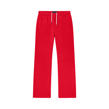 PURPLE BRAND Fleece Flared Pant 'Red'