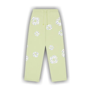 Denim Tears Rhinestone Cotton Wreath Sweatpants 'Mint'