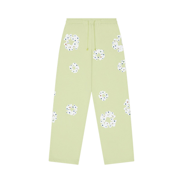 Denim Tears Rhinestone Cotton Wreath Sweatpants 'Mint'