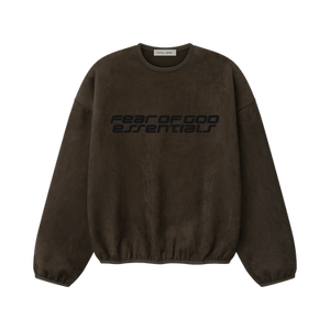 Fear of God Essentials Modern Crewneck Sweatshirt 'Brown'