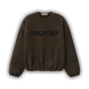 Fear of God Essentials Modern Crewneck Sweatshirt 'Brown'