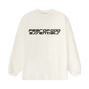 Fear of God Essentials 90's Long-Sleeve Tee 'Ivory'
