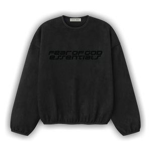 Fear of God Essentials Modern Crewneck Sweatshirt 'Vintage Black'