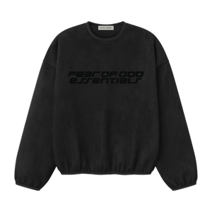 Fear of God Essentials Modern Crewneck Sweatshirt 'Vintage Black'