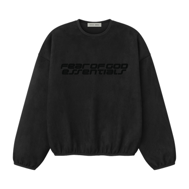 Fear of God Essentials Modern Crewneck Sweatshirt 'Vintage Black'
