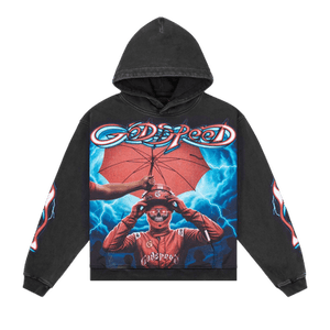 Godspeed Supreme Reign Hoodie 'Black Wash'