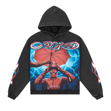Godspeed Supreme Reign Hoodie 'Black Wash'