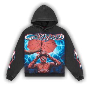 Godspeed Supreme Reign Hoodie 'Black Wash'
