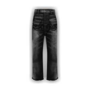 Hellstar Graffiti Denim 'Black'