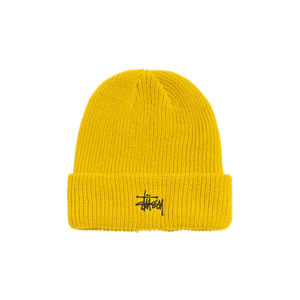 Stussy Basic Stüssy Cuff Beanie 'Hornet Yellow'
