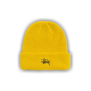 Stussy Basic Stüssy Cuff Beanie 'Hornet Yellow'