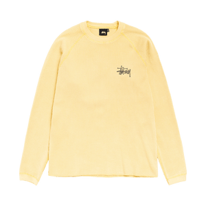 Stussy Basic Stüssy Thermal 'Pale Yellow'