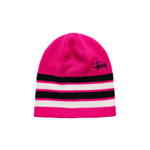 Stussy Basic Striped Skullcap 'Dragonfruit'
