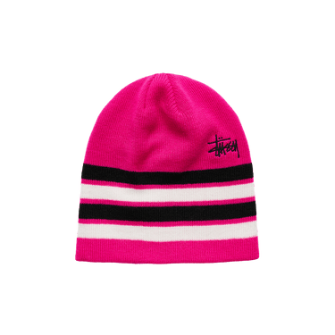 Stussy Basic Striped Skullcap 'Dragonfruit'