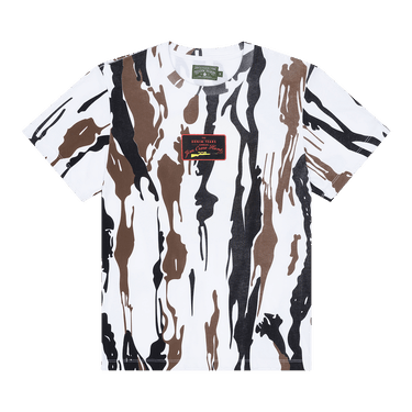 Denim Tears Jim Crow Hunt Tee 'White Camo'