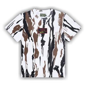 Denim Tears Jim Crow Hunt Tee 'White Camo'