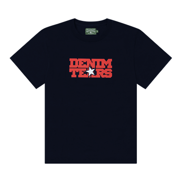 Denim Tears Most Dangerous Tee 'Navy'