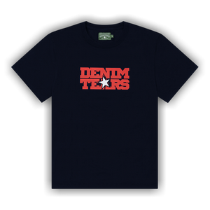 Denim Tears Most Dangerous Tee 'Navy'