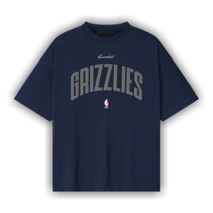 Fear of God Essentials NBA Memphis Grizzlies 90s Fit Tee 'Midnight Navy'