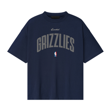Fear of God Essentials NBA Memphis Grizzlies 90s Fit Tee 'Midnight Navy'