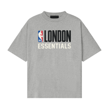 Fear of God Essentials NBA London 90s Fit Tee 'Concrete Heather'