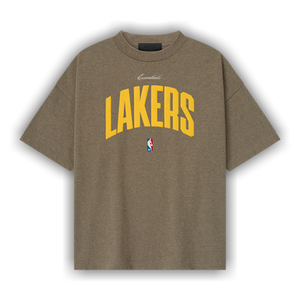 Fear of God Essentials NBA Lakers 90s Tee 'Homestead Heather'