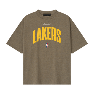 Fear of God Essentials NBA Lakers 90s Tee 'Homestead Heather'