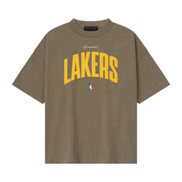 Fear of God Essentials NBA Lakers 90s Tee 'Homestead Heather'