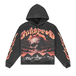 Godspeed Echoes of Empires Hoodie 'Black Wash'