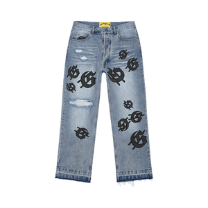 Godspeed Scattered GS Logo Denim 'Blue Wash'