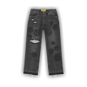 Godspeed Scattered GS Logo Denim 'Black Wash'