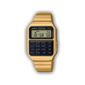 Casio Vintage Calculator Watch 'Vintage Gold'