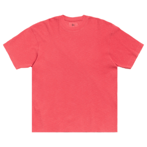 Stussy Pigment Dyed Short-Sleeve Thermal 'Washed Red'
