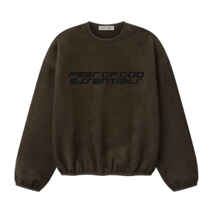 Fear of God Essentials Modern Crewneck Sweatshirt 'Brown'