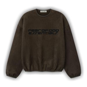 Fear of God Essentials Modern Crewneck Sweatshirt 'Brown'