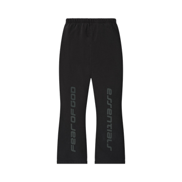 Fear of God Essentials Flare Sweatpant 'Vintage Black'