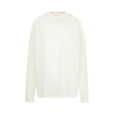 Fear of God Essentials Classic Fit Long-Sleeve Tee 'Ivory'